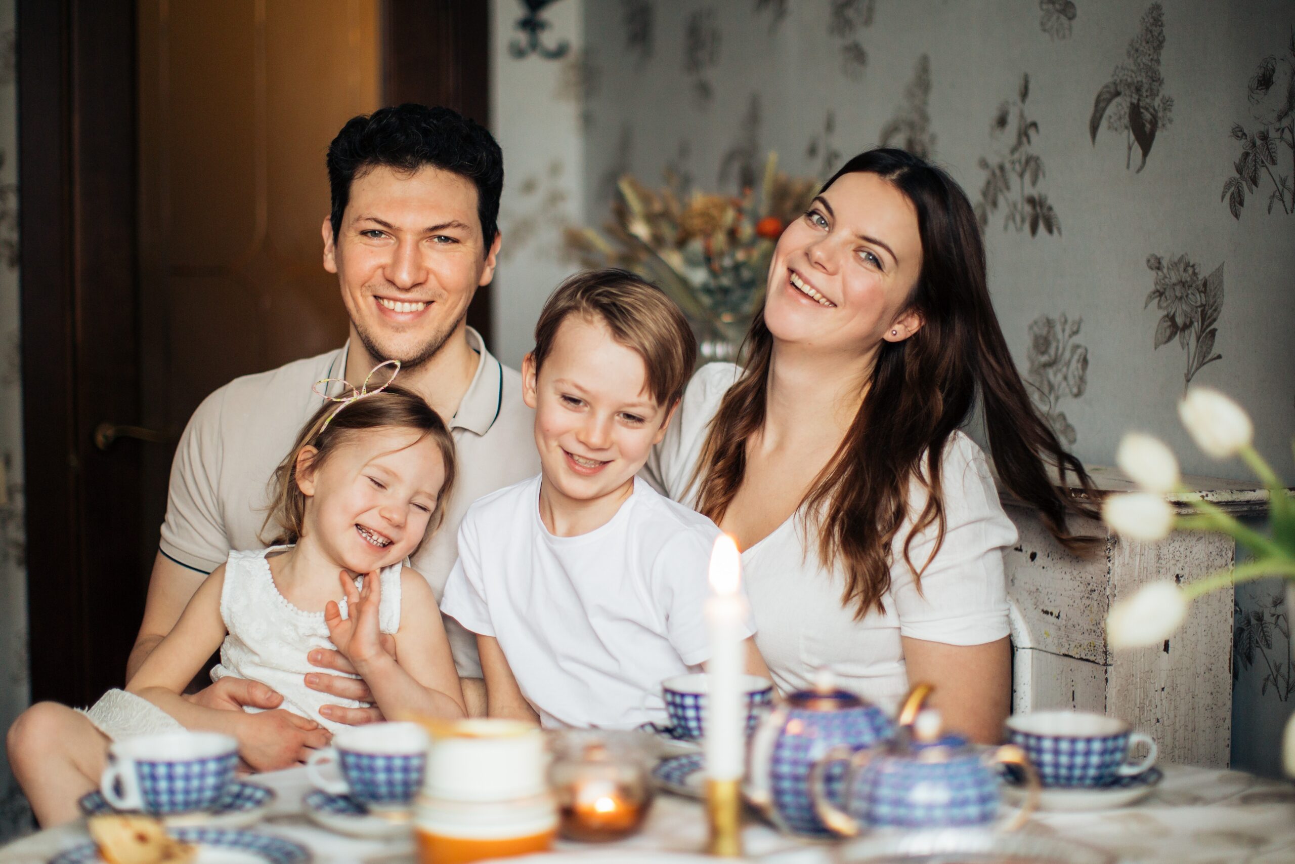 Photo by Elina Fairytale: https://www.pexels.com/photo/loving-family-laughing-at-table-having-cozy-meal-3807571/