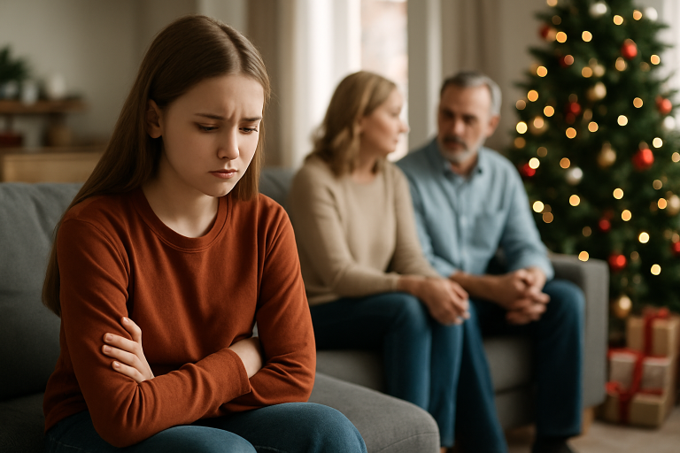 When the Holidays Feel Heavy: Supporting Teen Mental Health During High Pressure Seasons