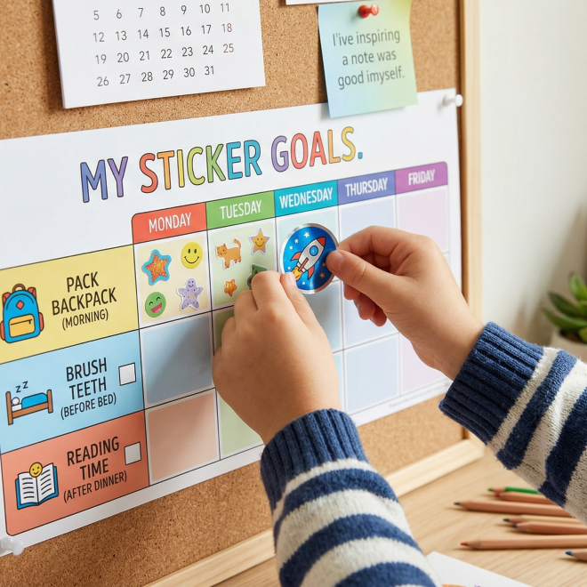 Sticker Charts That Actually Work: The Psychology of Praise, Rewards, and Consequences